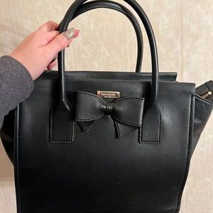 Black Leather Kate Spade Purse